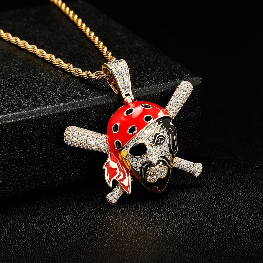 Pirate Pendant 14K - ICECI