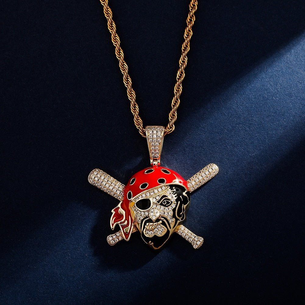 Pirate Pendant 14K - ICECI