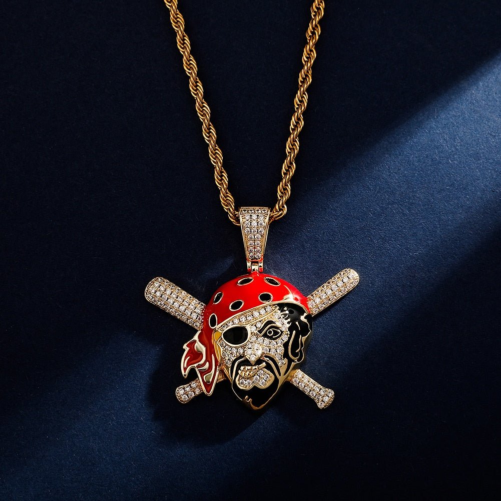 Pirate Pendant 14K - ICECI