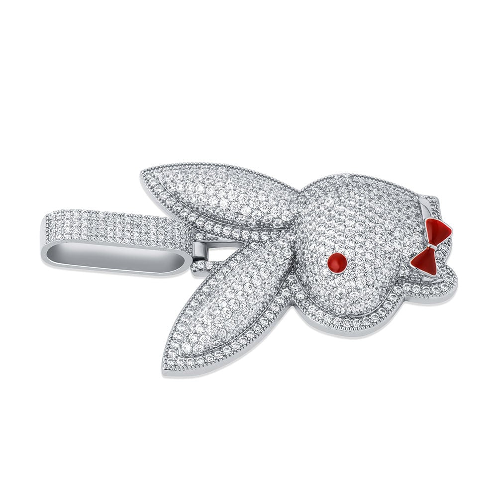 Play Bunny Pendant 14K - ICECI