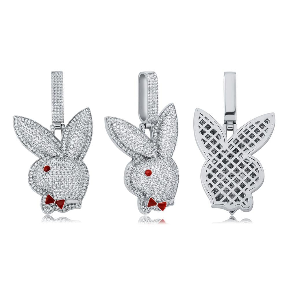 Play Bunny Pendant 14K - ICECI
