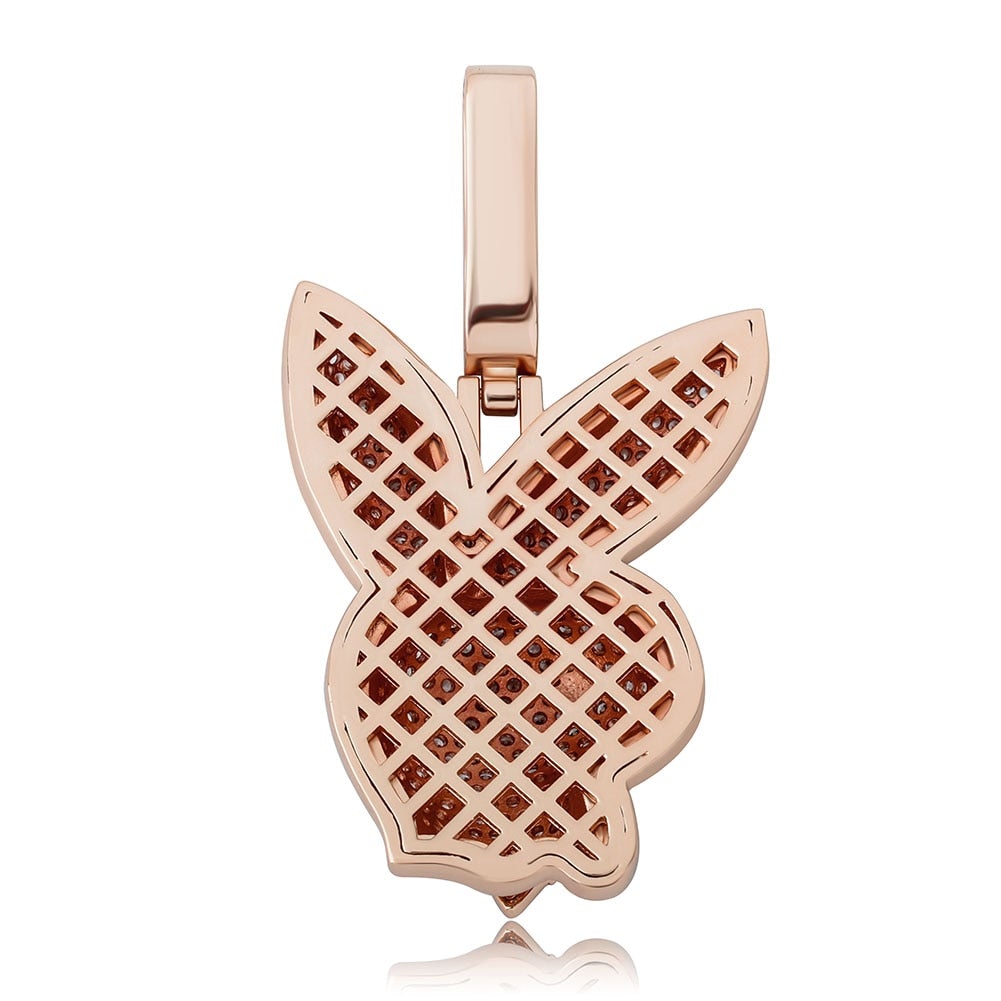 Play Bunny Pendant 14K - ICECI