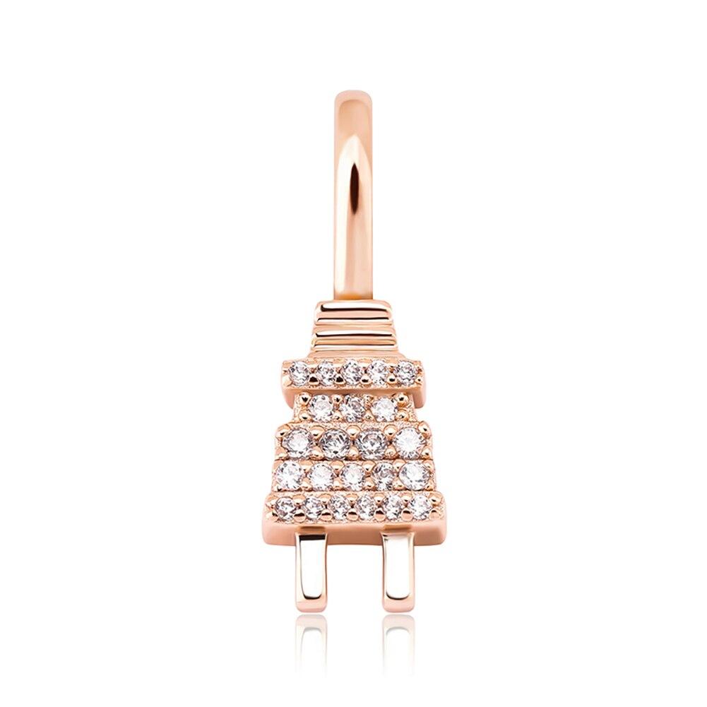 Plug Pendant 14K x Sterling Silver - ICECI