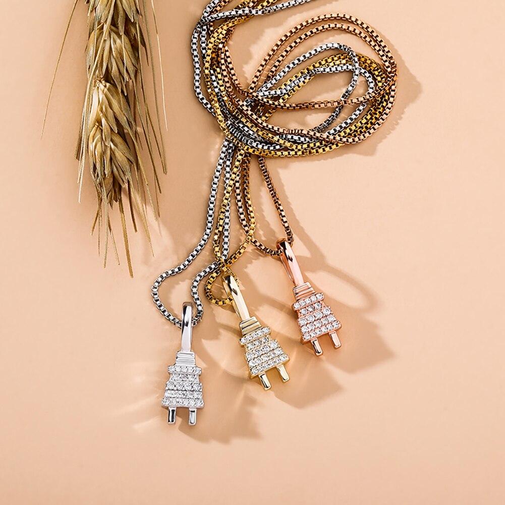 Plug Pendant 14K x Sterling Silver - ICECI