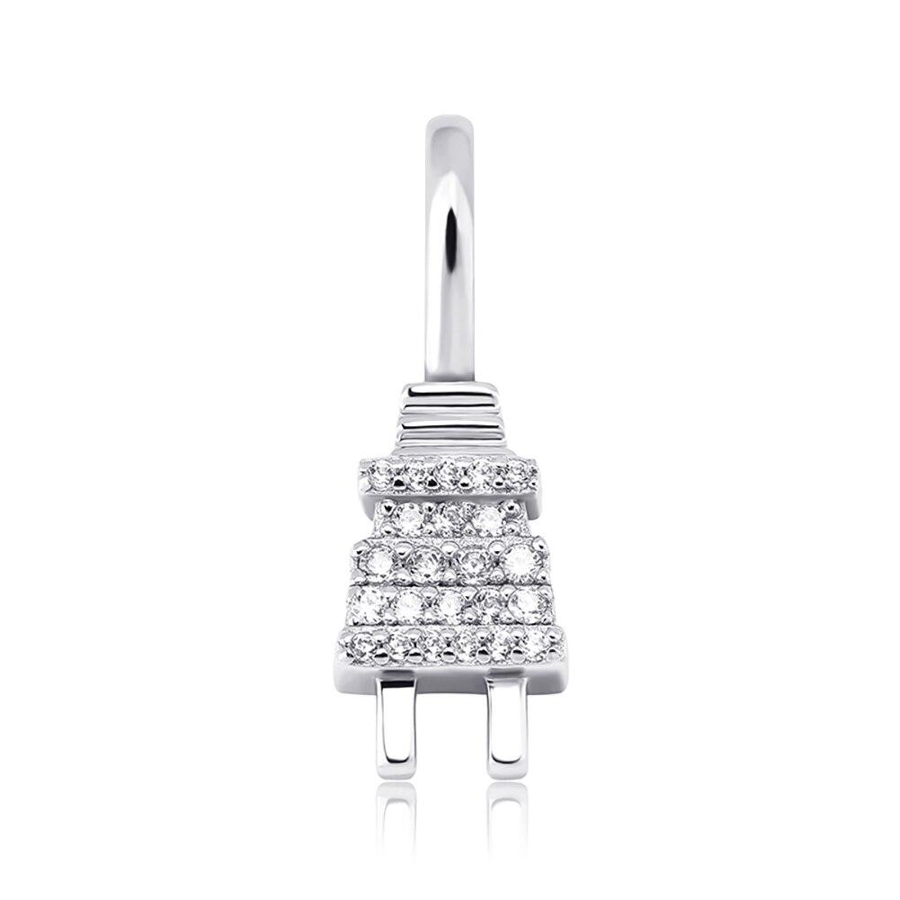 Plug Pendant 14K x Sterling Silver - ICECI