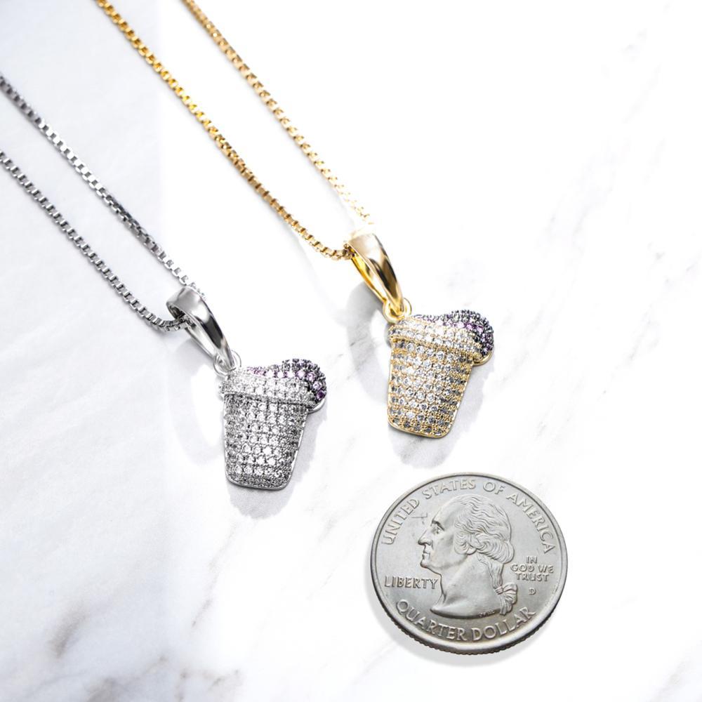 Purple Drank Pendant 14K x Sterling Silver - ICECI