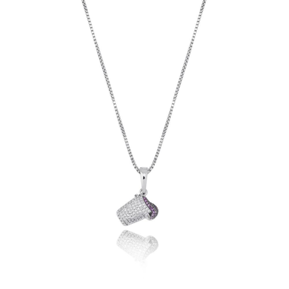 Purple Drank Pendant 14K x Sterling Silver - ICECI