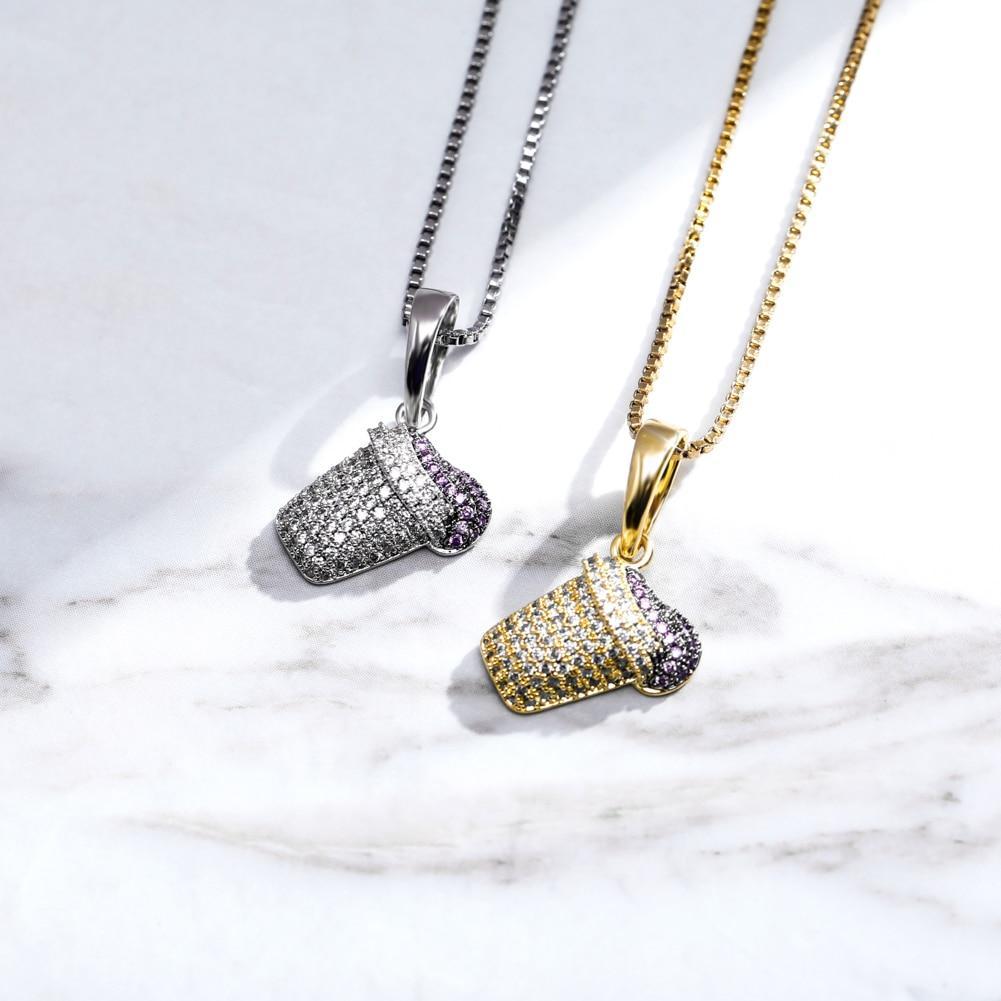 Purple Drank Pendant 14K x Sterling Silver - ICECI