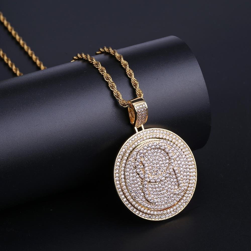 QC Spinner Pendant 14K - ICECI