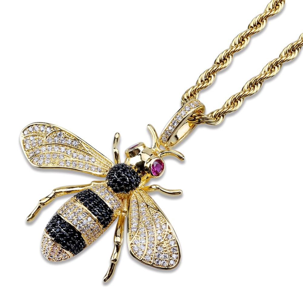 Queen Bee Pendant 18K - ICECI