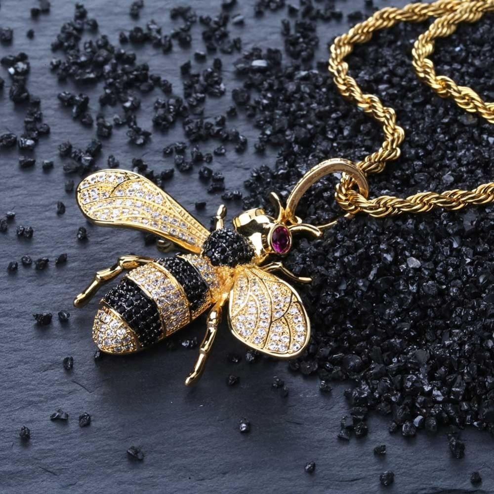 Queen Bee Pendant 18K - ICECI