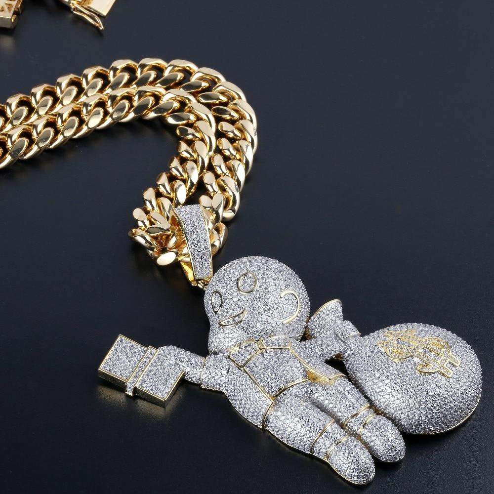 Rich Kid Pendant 14K - ICECI