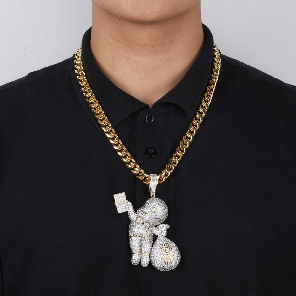 Rich Kid Pendant 14K - ICECI