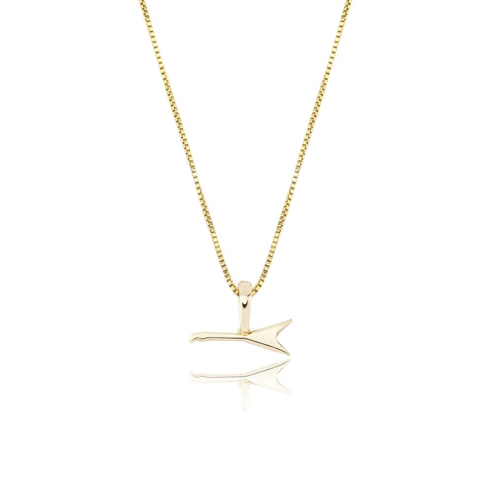 Rockstar Guitar Pendant 14K x Sterling Silver - ICECI