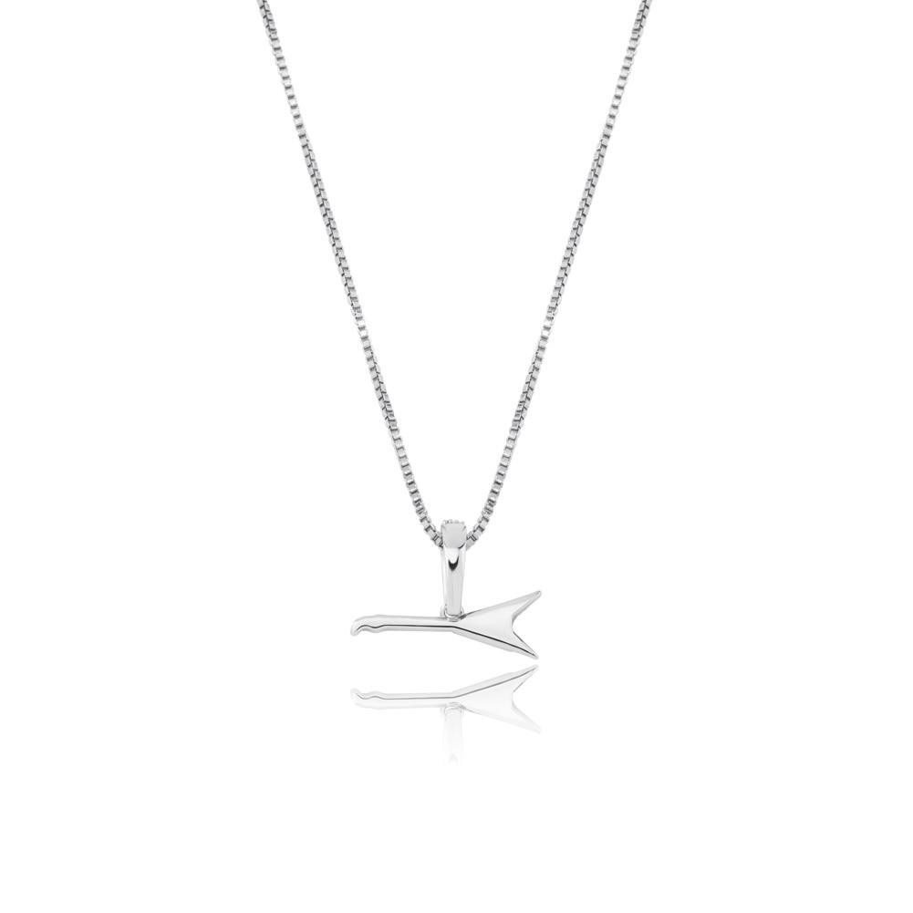 Rockstar Guitar Pendant 14K x Sterling Silver - ICECI