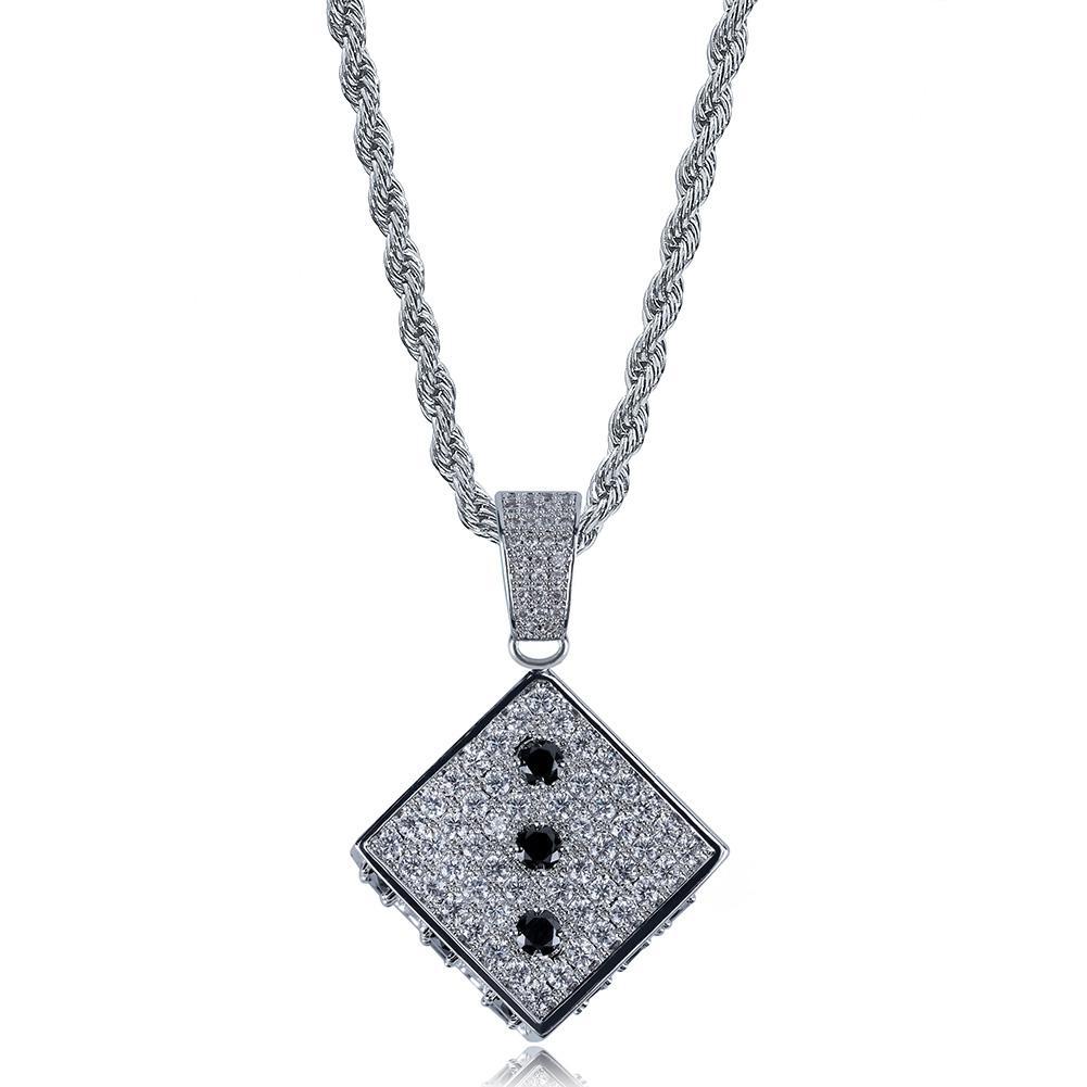 Roll the Dice Pendant 18K - ICECI