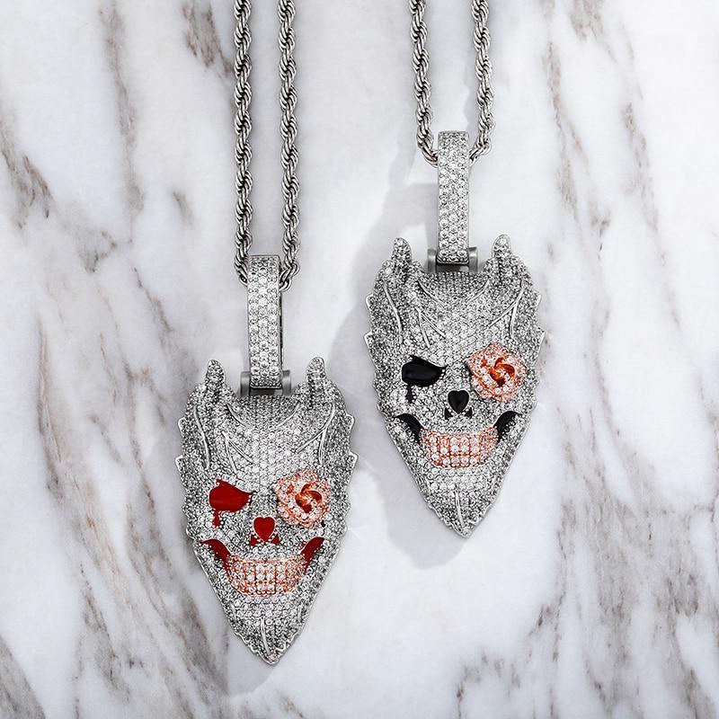 Rose Demon Pendant 14K - ICECI