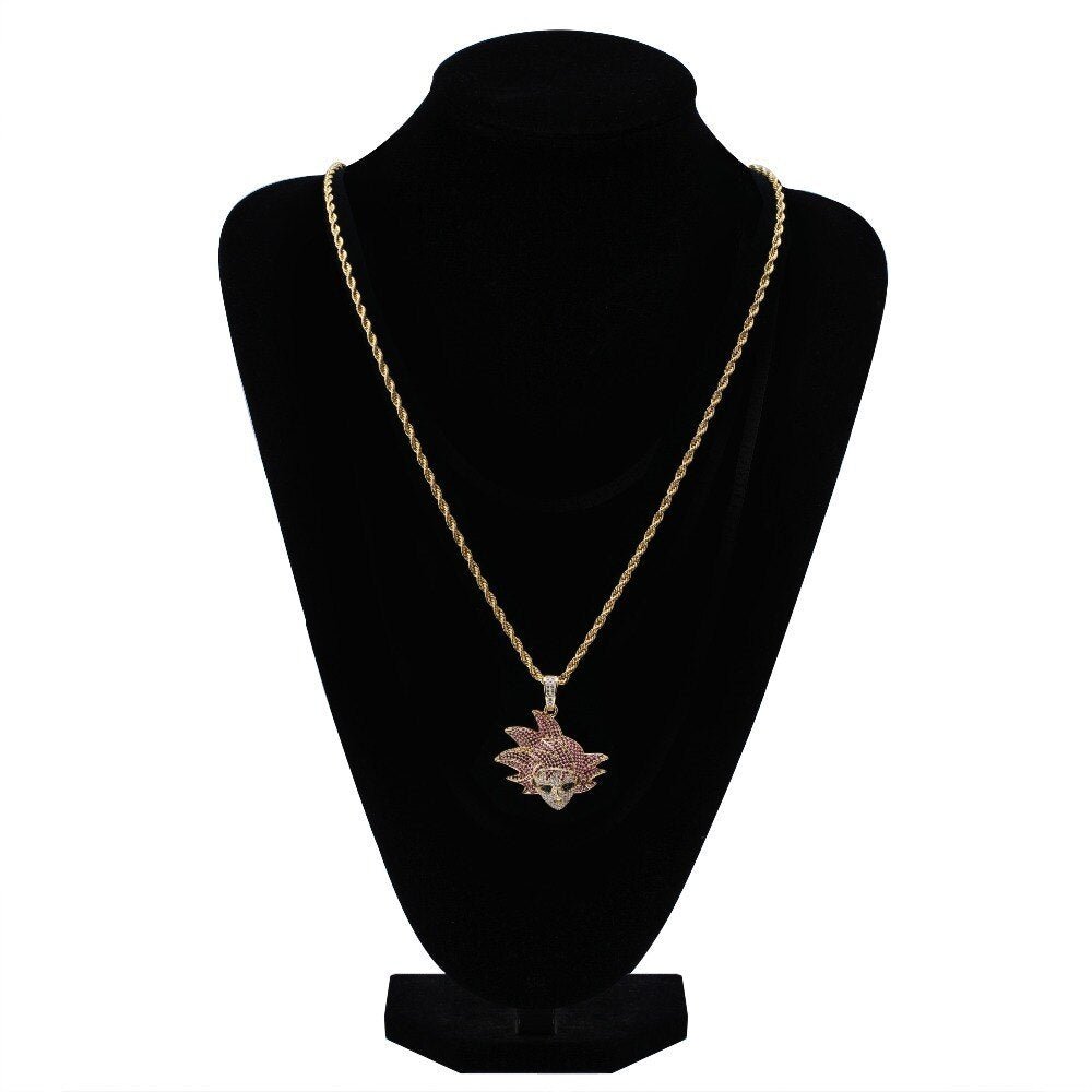 Saiyan Monkey King Pendant 18K - ICECI