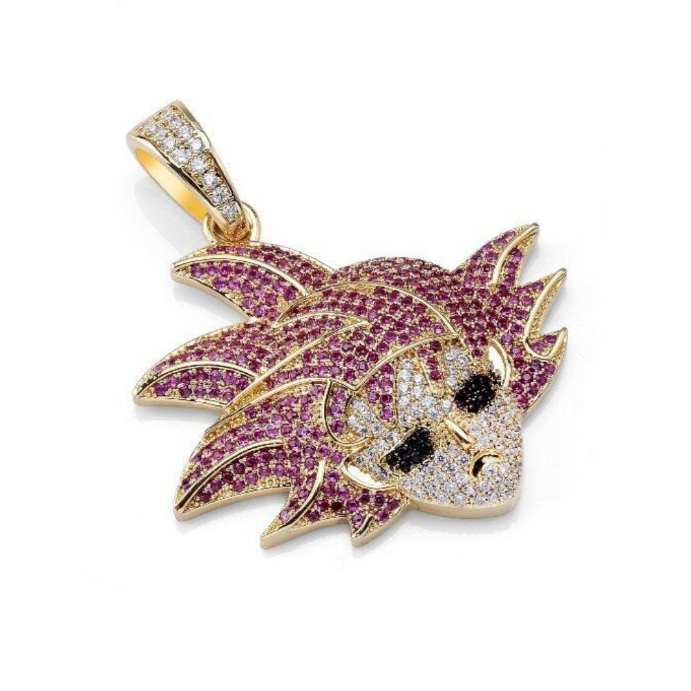 Saiyan Monkey King Pendant 18K - ICECI