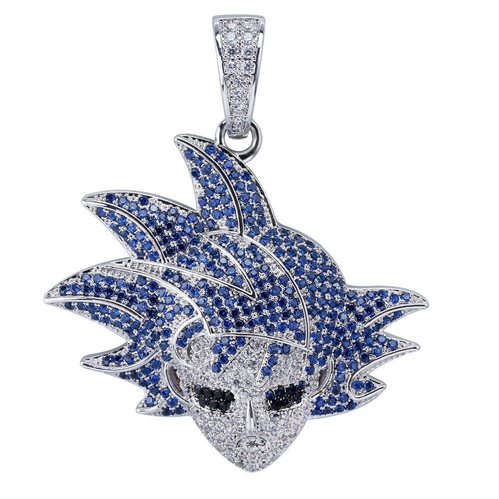 Saiyan Monkey King Pendant 18K - ICECI
