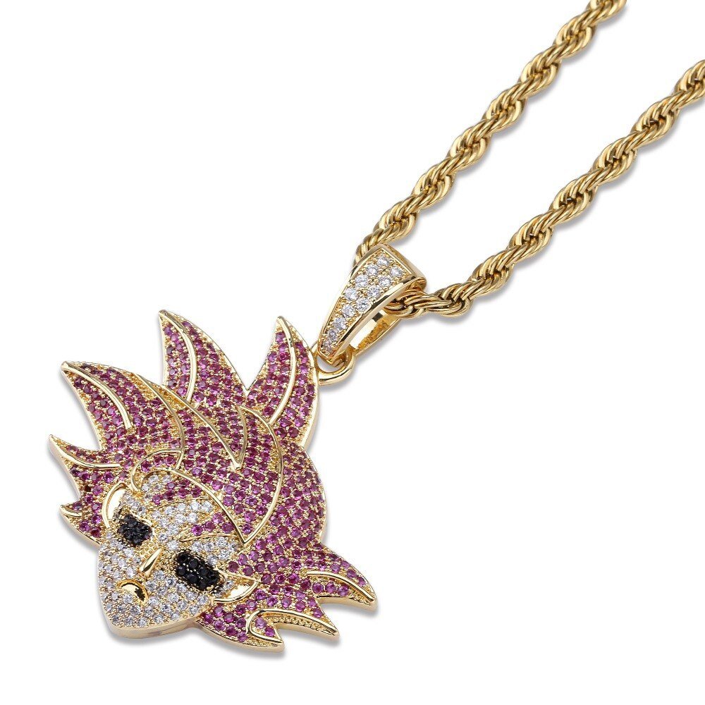 Saiyan Monkey King Pendant 18K - ICECI