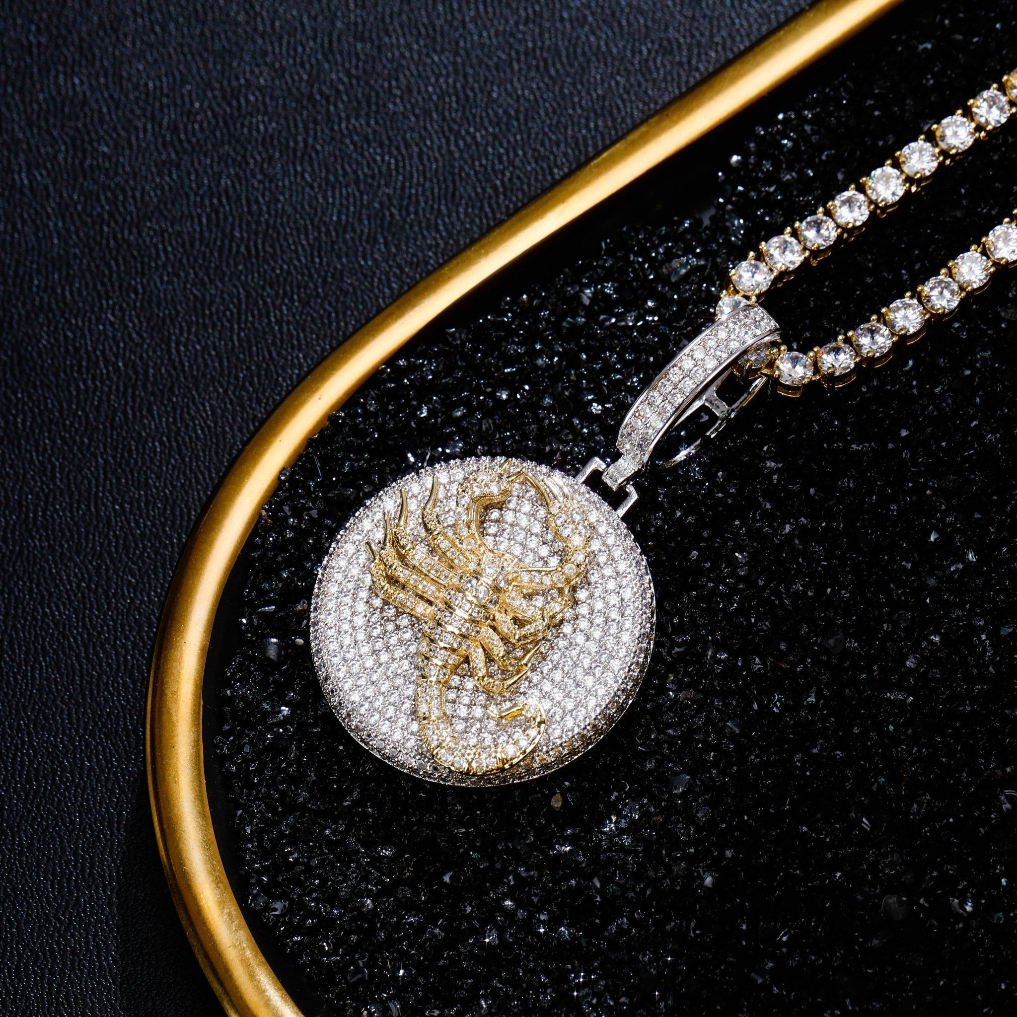 Scorpion Pendant 14K - ICECI