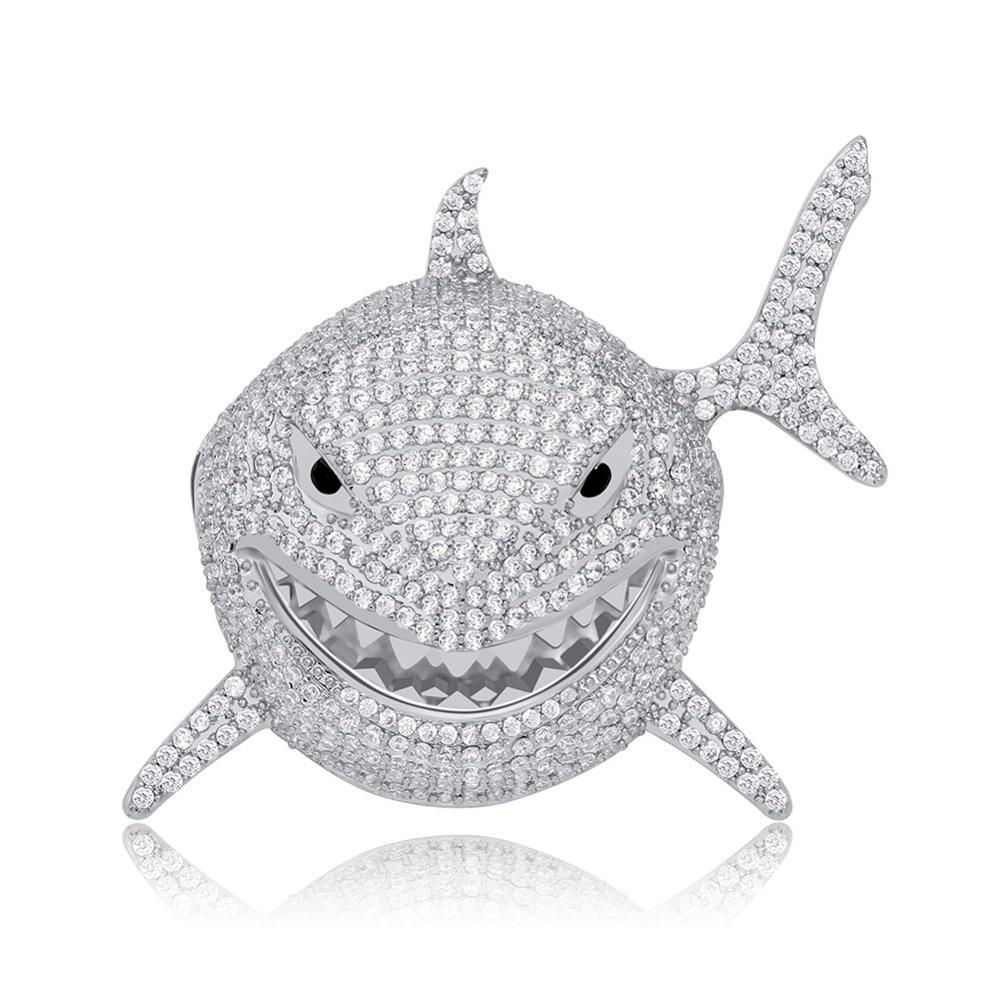 Shark Pendant 14K - ICECI