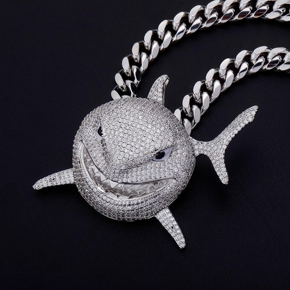 Shark Pendant 14K - ICECI