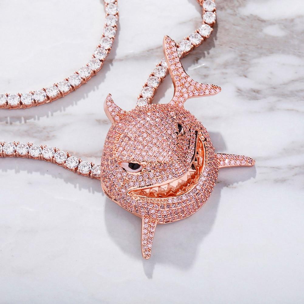 Shark Pendant 14K - ICECI