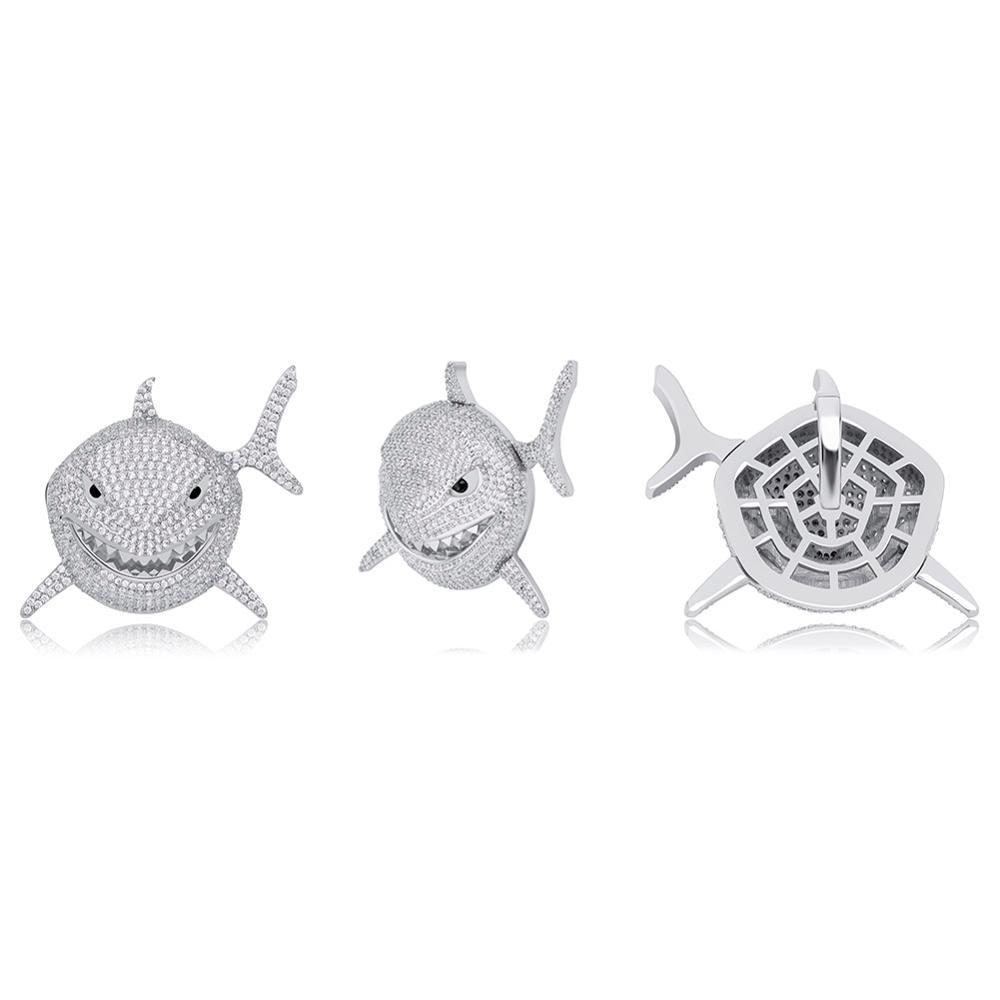 Shark Pendant 14K - ICECI