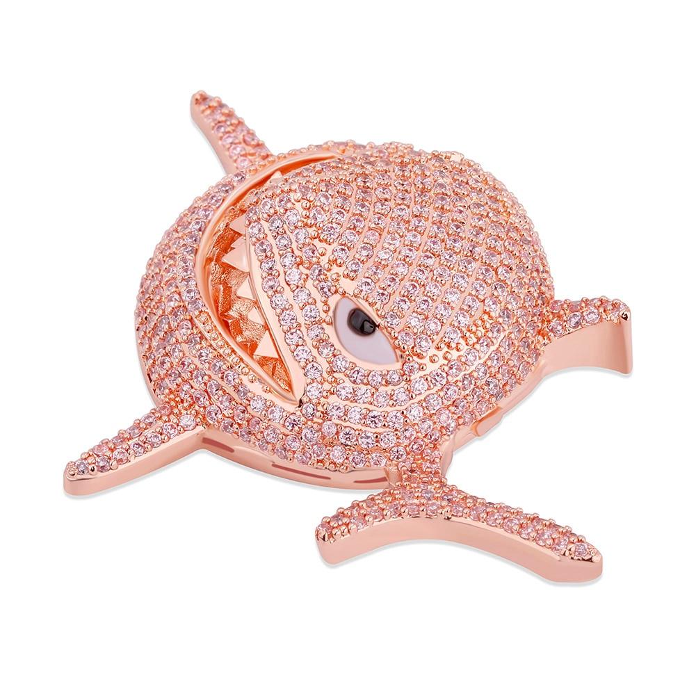 Shark Pendant 14K - ICECI