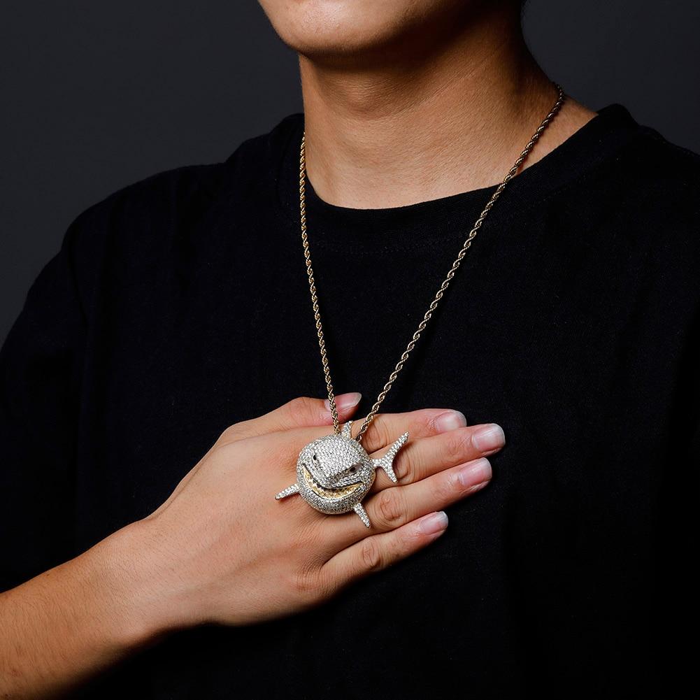 Shark Pendant 14K - ICECI