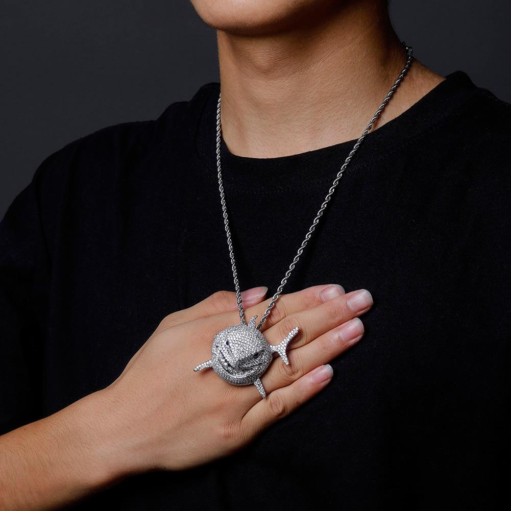 Shark Pendant 14K - ICECI