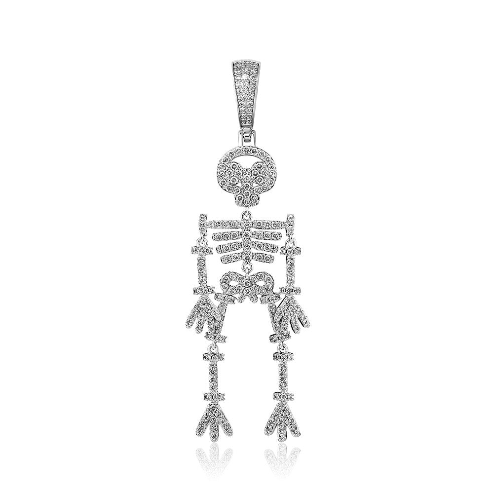 Skeleton Pendant 14K - ICECI