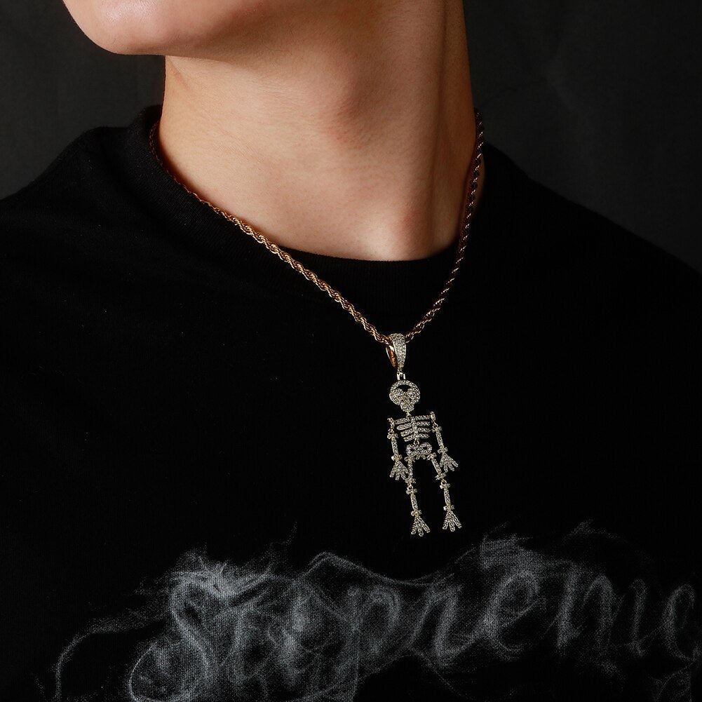 Skeleton Pendant 14K - ICECI