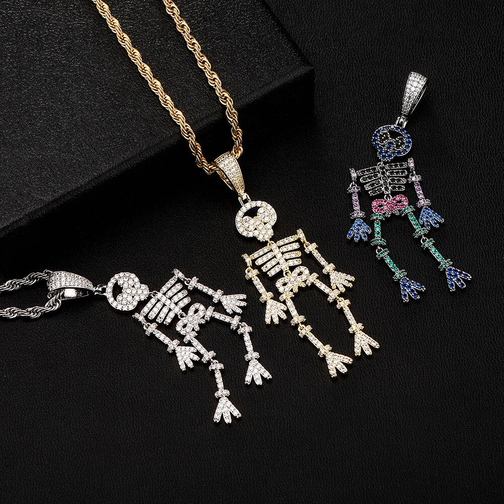 Skeleton Pendant 14K - ICECI