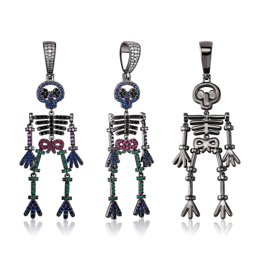 Skeleton Pendant 14K - ICECI