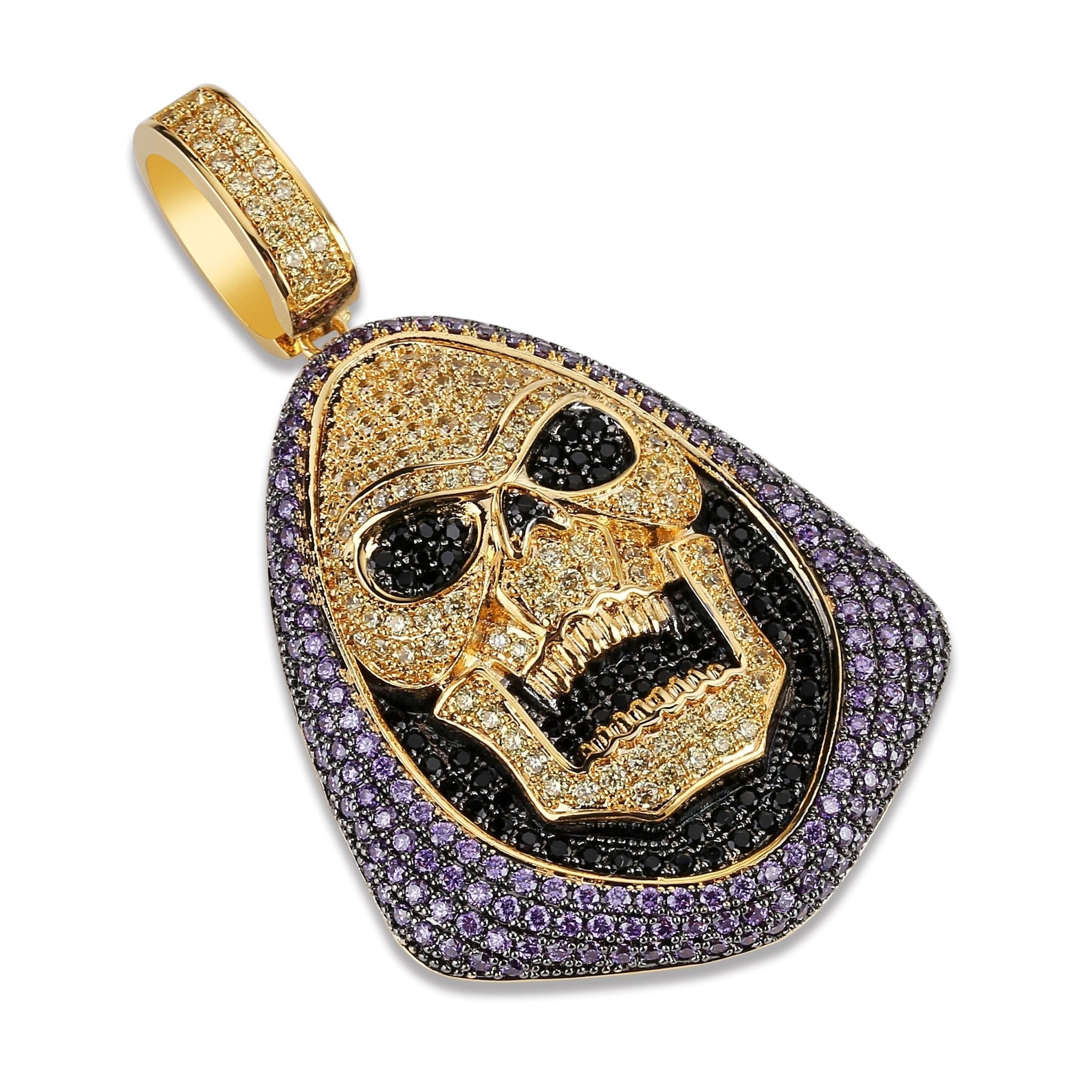Skeleton Villain Pendant 18K - ICECI