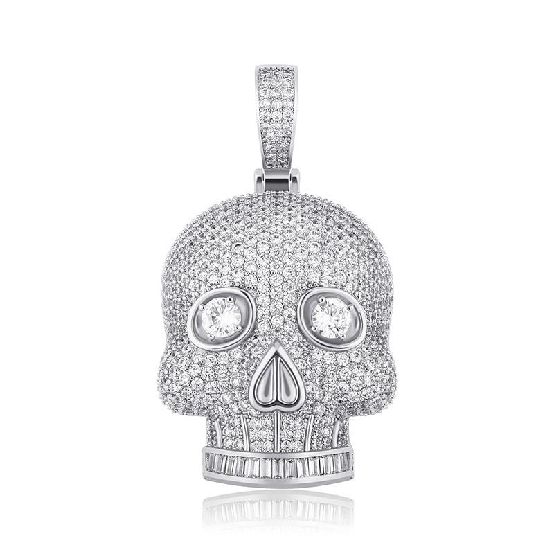 Skull Pendant 14K - ICECI