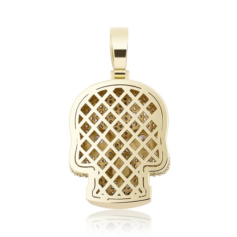 Skull Pendant 14K - ICECI