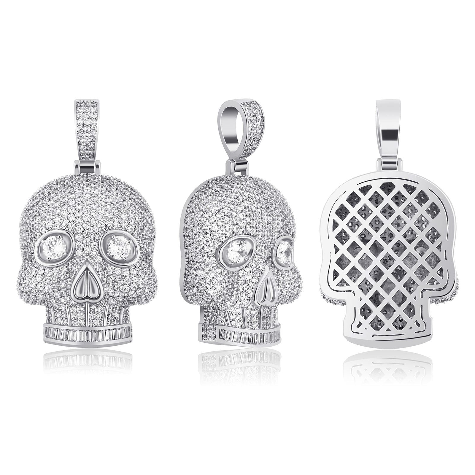 Skull Pendant 14K - ICECI