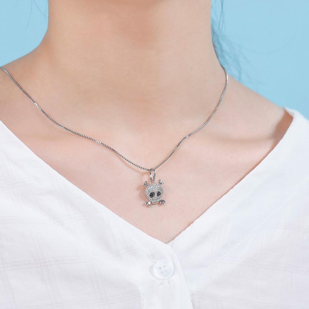 Skull Pendant 14K x Sterling Silver - ICECI