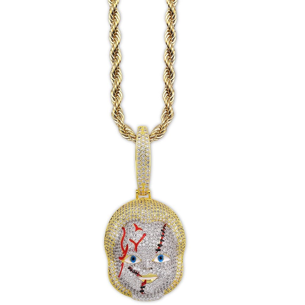 Slasher Boy Pendant 14K - ICECI