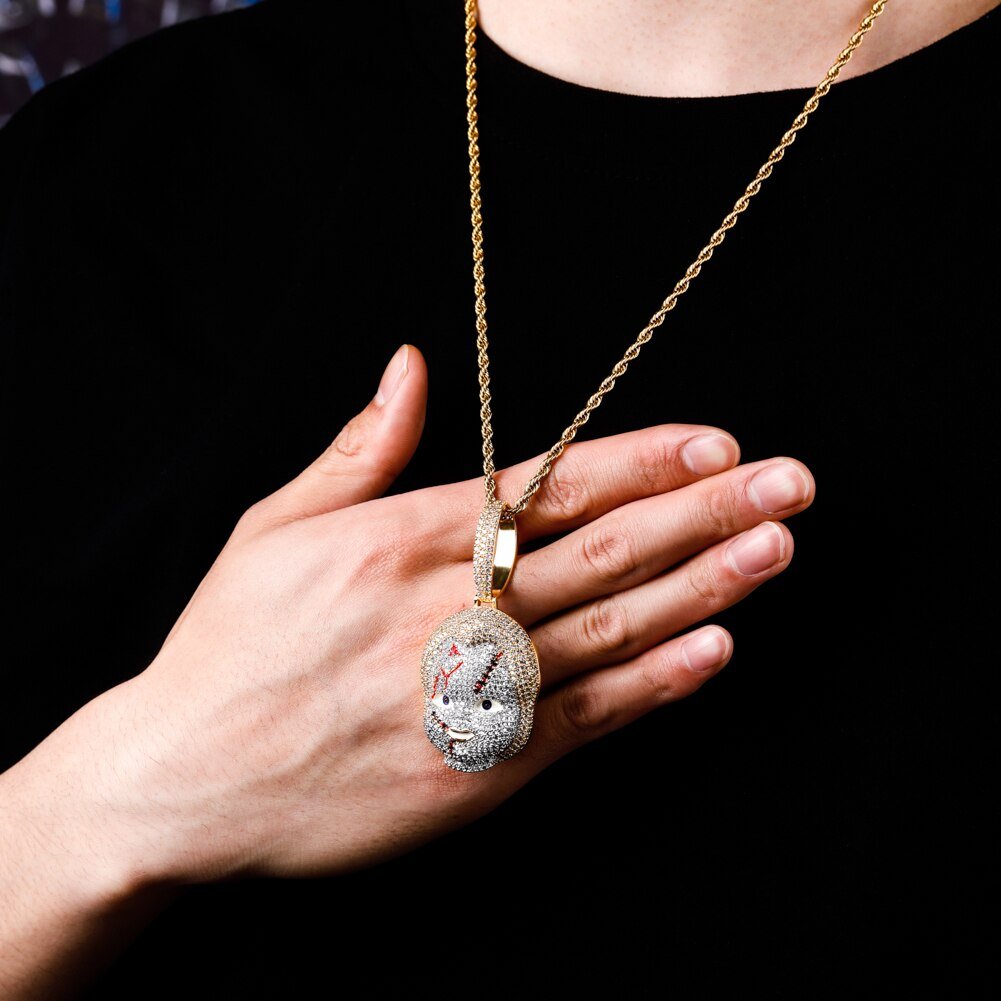 Slasher Boy Pendant 14K - ICECI