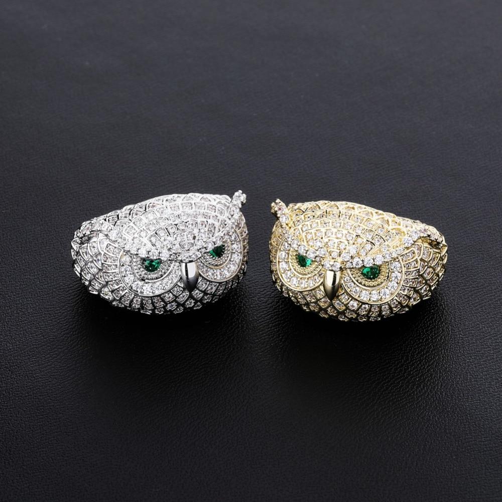 Snowy Owl Ring 14K - ICECI