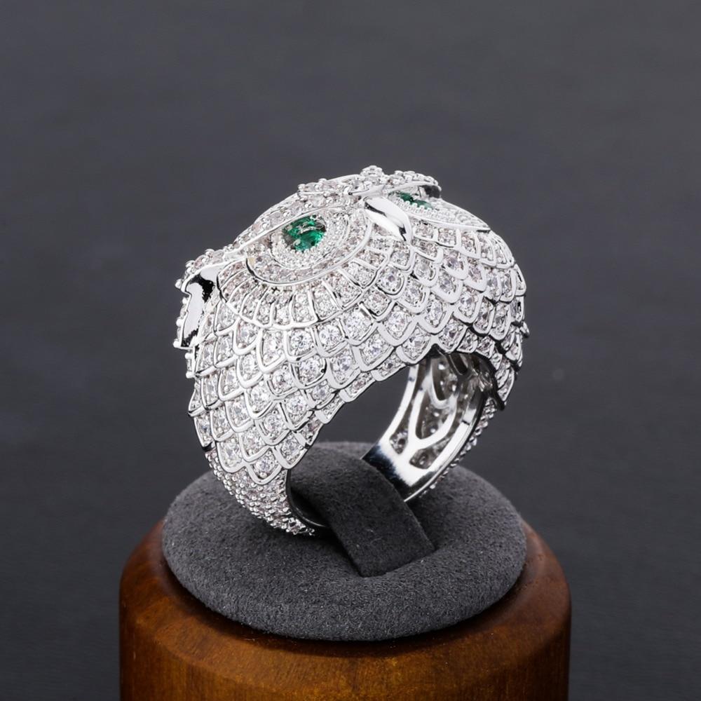 Snowy Owl Ring 14K - ICECI