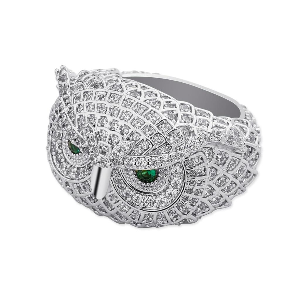 Snowy Owl Ring 14K - ICECI