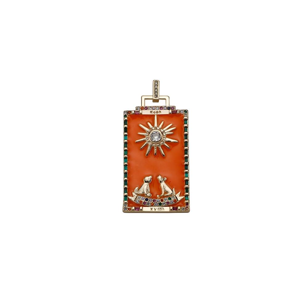 Tarot Cards Pendant 14K - ICECI
