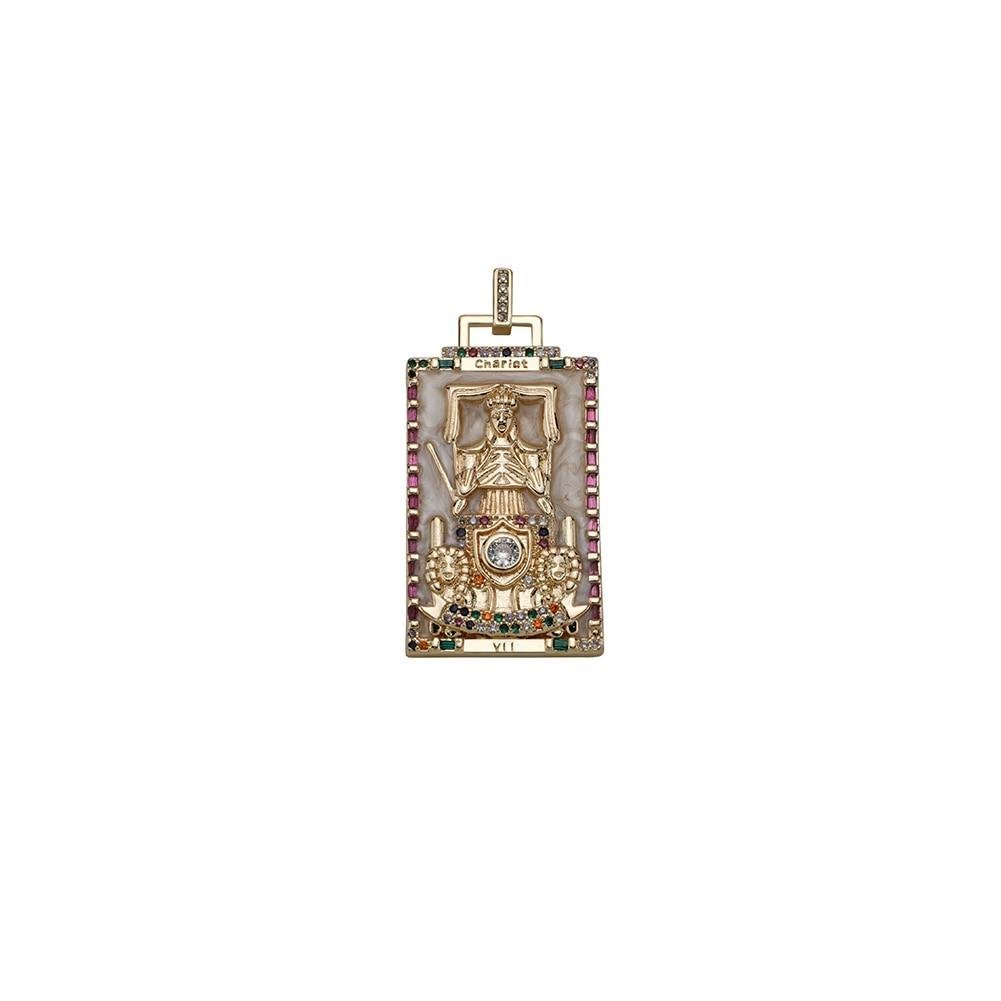 Tarot Cards Pendant 14K - ICECI