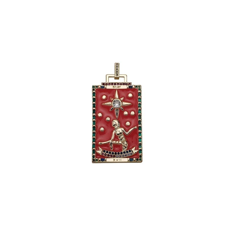 Tarot Cards Pendant 14K - ICECI